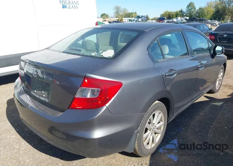 2012 Honda Civic Ex from USA, damaged, VIN 19XFB2F84CE067371